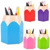 Pencil Shaped Make Up Brush Pen Holder Pot Office Stationery Storage Organizer