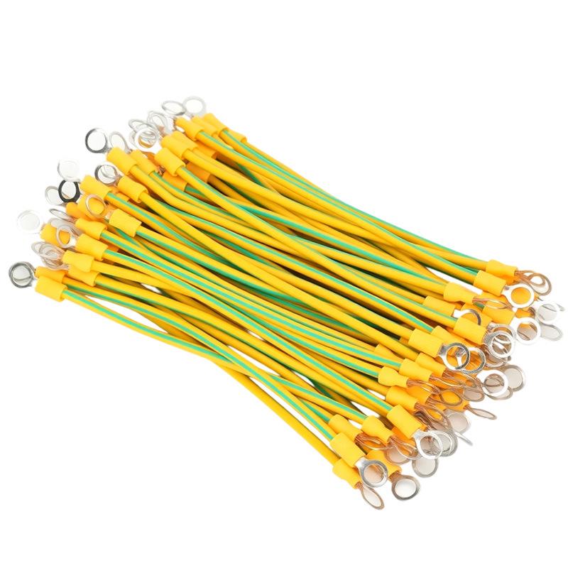 Yellow-Green Bi-Color Grounding and Electrostatic Bonding Wire for Photovoltaic Modules and Cable Trays.