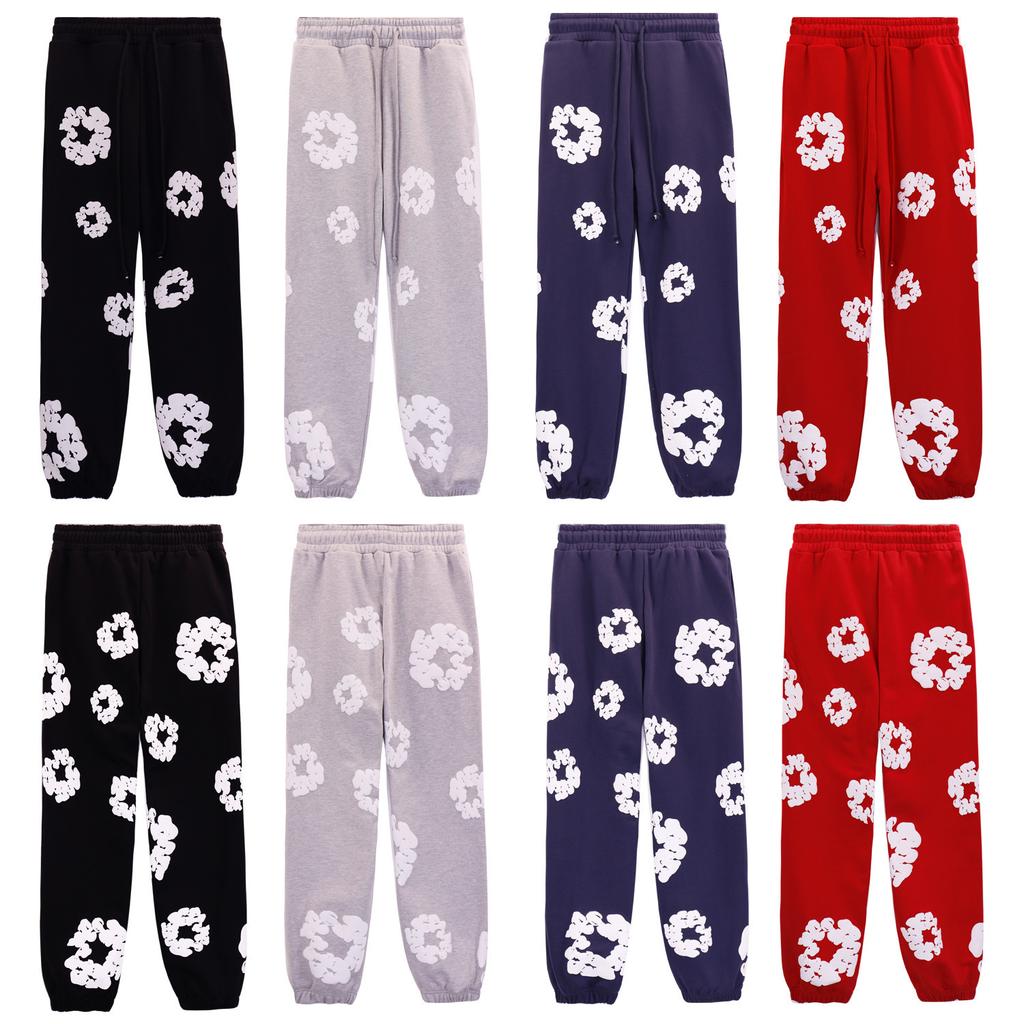 2024 Autumn and Winter American Hoodie New Suit Sweater Trousers Sweater Kapok