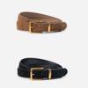 Casual Frosted Cowhide Belt Luxury Design Business Waist Strap Retro Trouser Dress Belts  Gifts