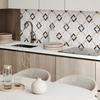 Self-Adhesive Vinyl Home Decorative Element 100x50 cm Geometric Marble Patterns