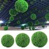 Artificial Plant Topiary Ball Decoration Faux Boxwood Ball UV Resistant Realistic Multi-Layer Outdoor Backyard Porch Garden Fake Sphere Decor