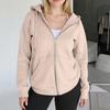 Womens Zip Up Hoodies Oversized Sweatshirts Fall Fashion Outfits Casual Jackets