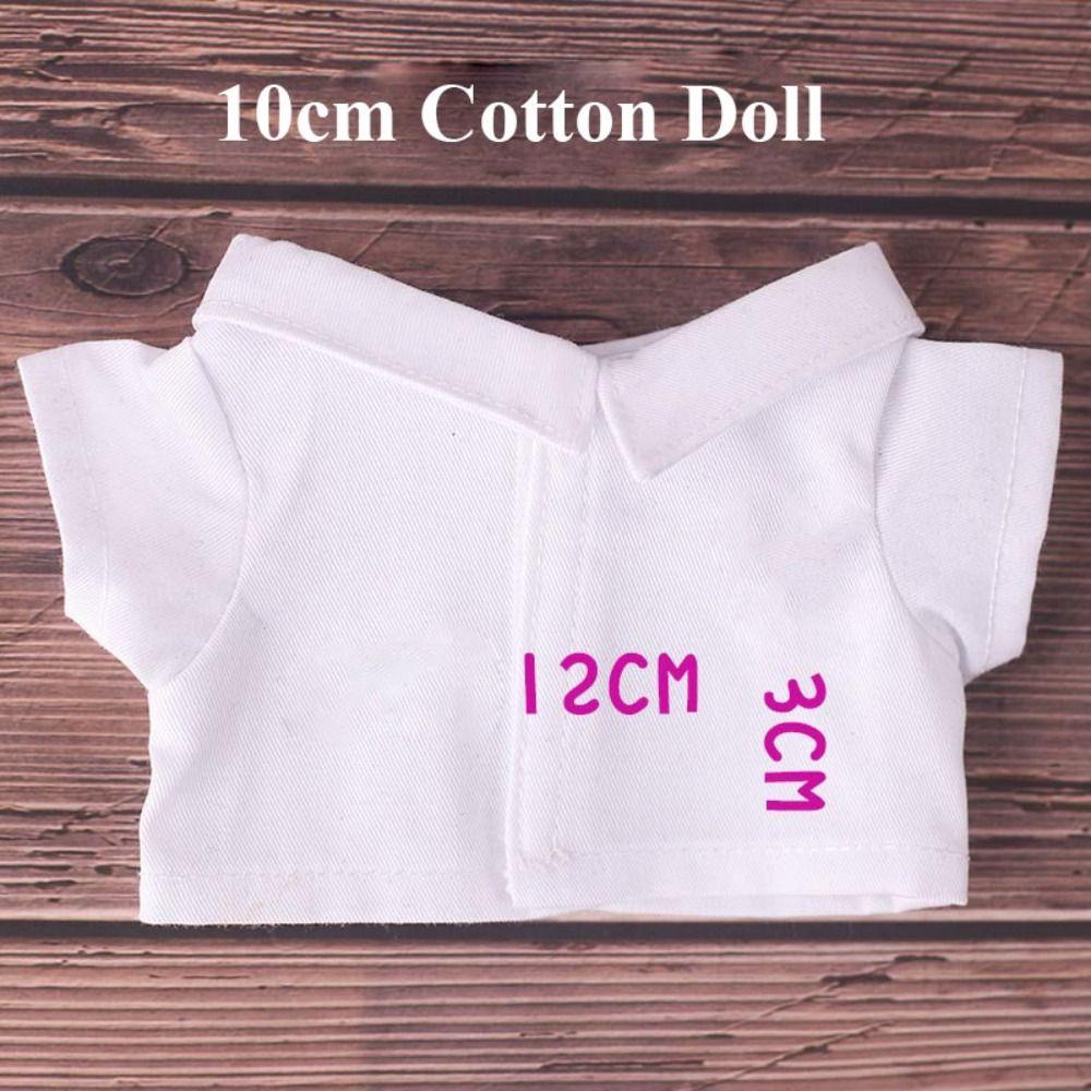 Multicolors Doll T-shirt Fashion Style Idol Doll Outfit Doll Clothes  10/20cm Cotton Stuffed Dolls