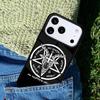 Pentagram 666 Demonic mobile phone case Compatible with IPhone 17 16 15 14 13 12 11Pro Max 17 Air cover
