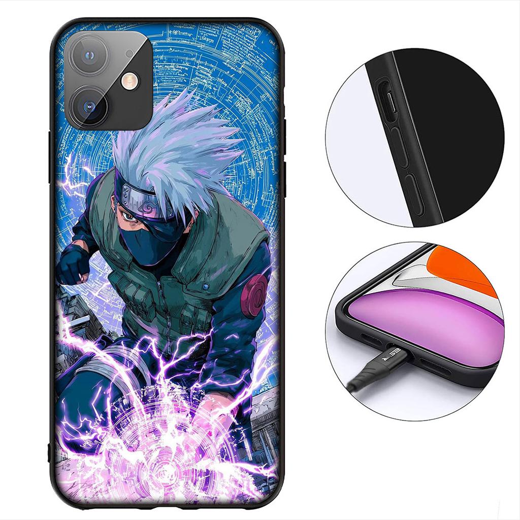 Чехол для телефона Kakashi Hatake Narutos Uchiha Sasuke для Motorola Moto Edge 70 60 Fusion NEO Pro G Stylus G56 G96 G52 G04 G05 20
