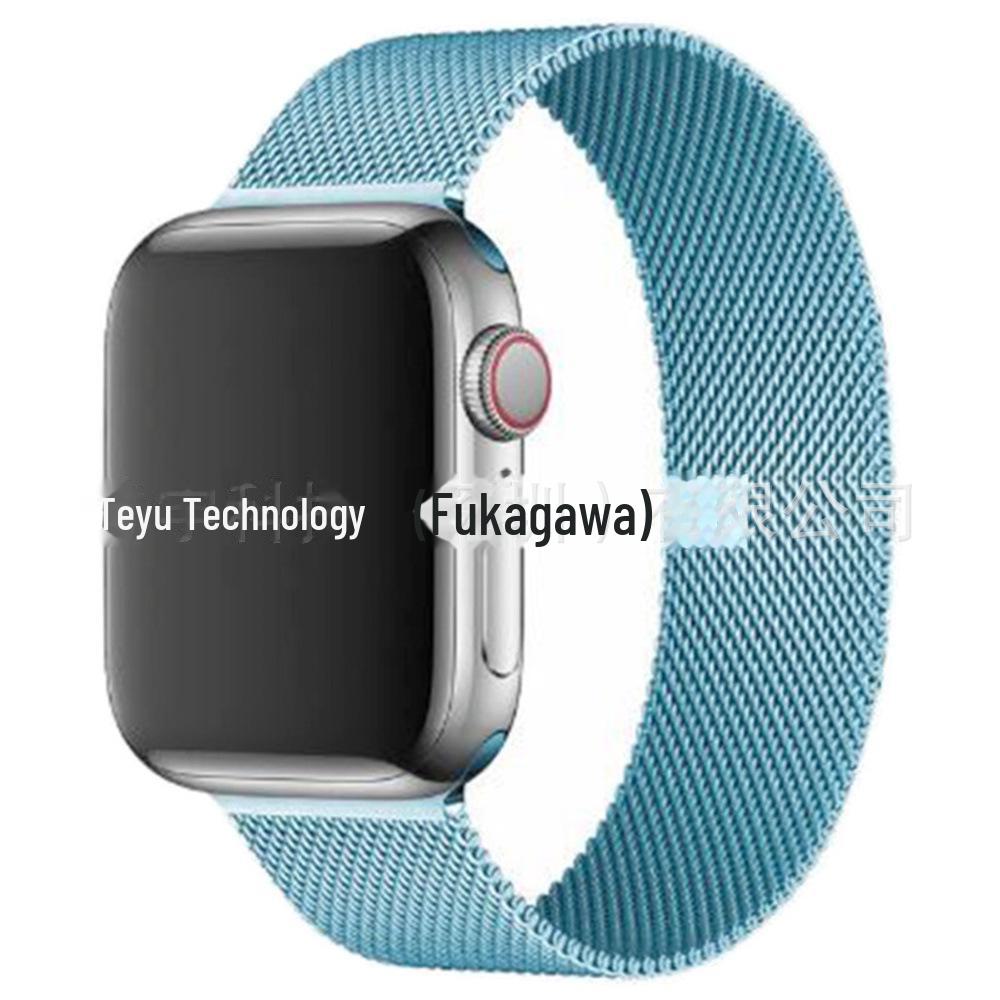 Совместимый металлический ремешок-петля для Apple Watch Series 5-9, SE