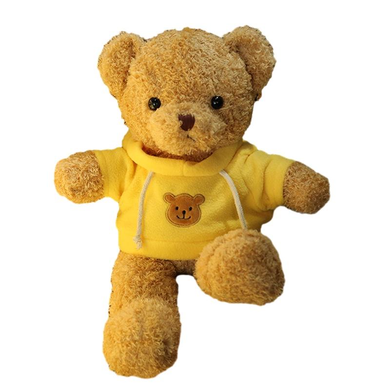 Adorable Teddy Bear Plush Doll 38cm Various Outfits Logo Tagging Ideal For Weddings And Celebrations