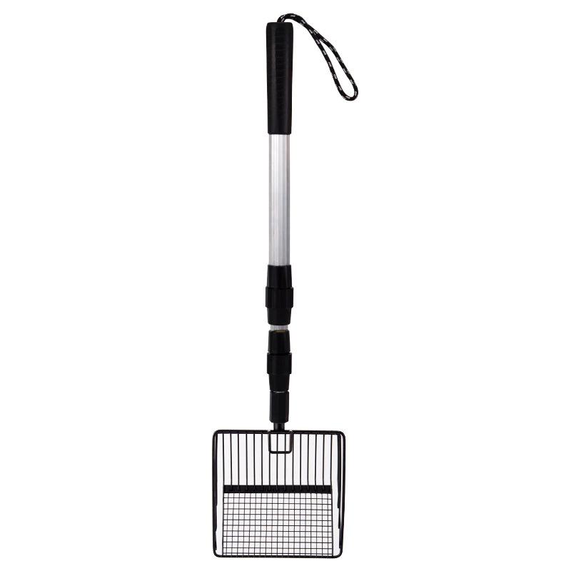 Retractable Chicken Coop Rake Cat Litter Scoop Poop Shovel Garden Tool For Separating Poop And Debris