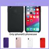 Чехол из жидкого силикона для iPhone 12/11/7/8 Plus, противоударный и стильный