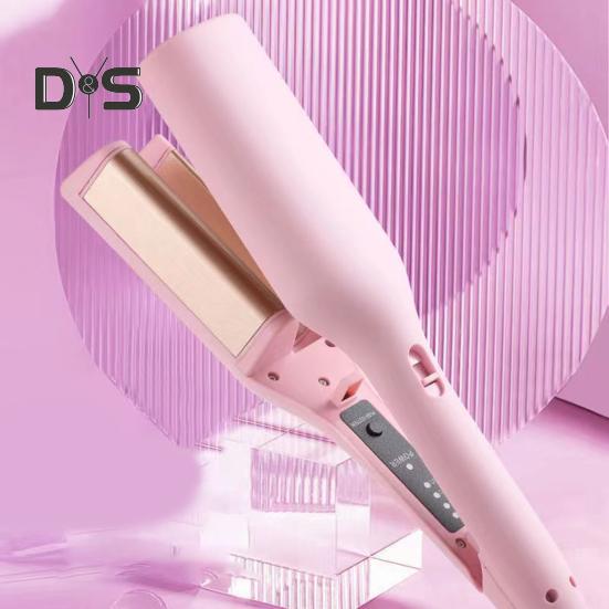 32 мм щипцы для завивки в форме яичного рулета с 4 температурными режимами, регулируемые бигуди для французских волн, быстрый нагрев, электрические щипцы для завивки волос, женские волнистые волосы