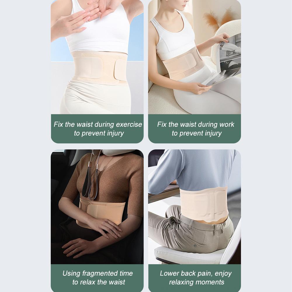 1 часть ультратонкой поддержки спины с 3D-подушечкой для талии 2 части гибкой поддержки Бесшовная поддержка спины из ткани для йоги