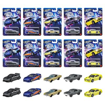 Hot Wheels Форсаж Ассортимент Машинок Tokyo Drift Возраст & - Игрушки, Коробка на 10 Машинок, 3+, Многоцелевой, HNR88-986M