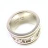 Great TIFFANY&Co. Ring Atlas Silver SV925 Women Used