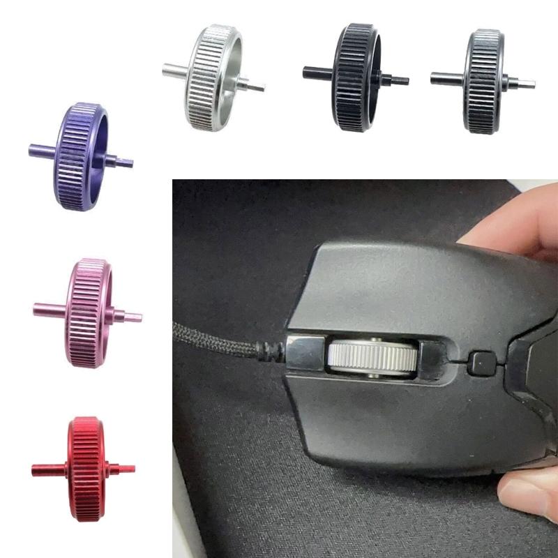 Gaming Mouse Scroll Wheel Pulley Mouse Metal Rolling Wheel Repair Replacement for Mini Mouse
