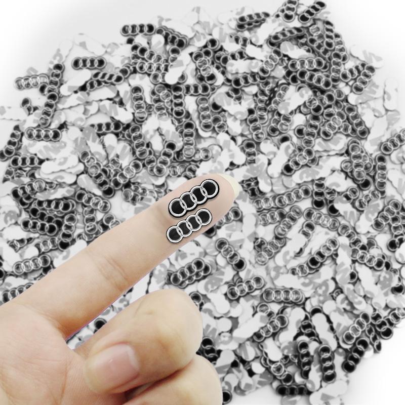 2026 Hot 16mm 18mm Car Remote Key Stickers Emblem Decal Accessories For Audi Q5 Q4 A4 A6 A7 A5 A3 Q3 Q2 A1 A8 TT S1 S3 S4 Q7 SQ5 SQ7 SQ3