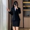 Женский профессиональный блейзер высокого класса на весну/осень 2025 года, костюмный комплект в стиле богини