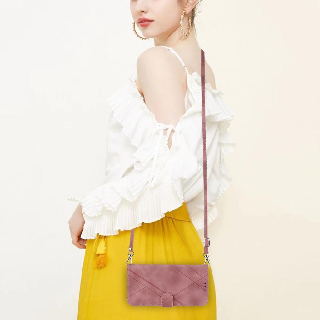 Strap Lanyard Cord Leather Wallet Phone Case For iPhone 15 14 13 12 11 Pro XS Max XR X SE2022 8 7 Plus Flip Card Slot Back Cover