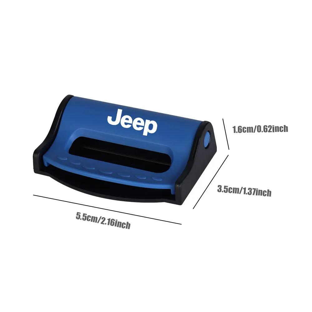 Для автомобиля Jeep Стопор-пряжка ремня безопасности Автоматический ограничитель-зажим ремня безопасности для Jeep Grand Cherokee Wrangler JK Gladiator Comp