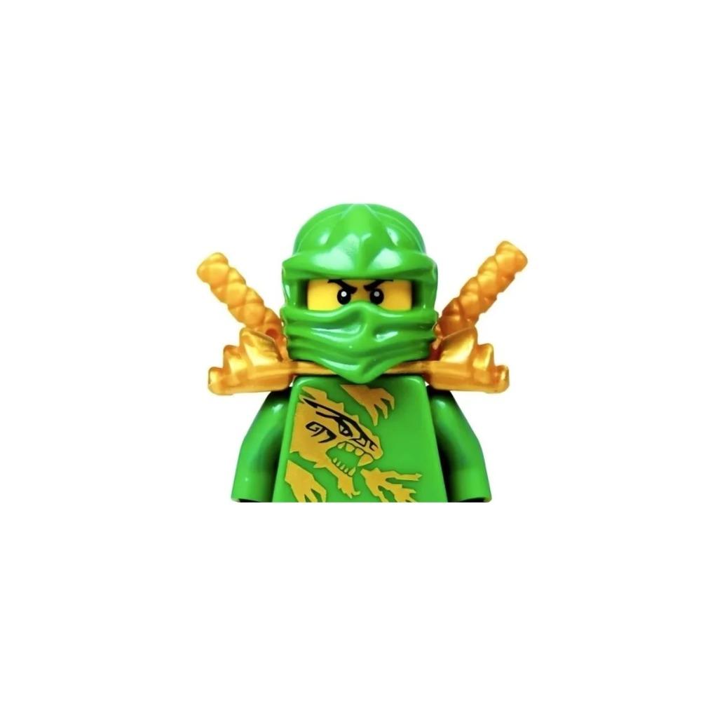 Набор Ниндзя Конструктор Драконы Огненного Леса Запретная Пятерка Мини Фигурки Игрушки