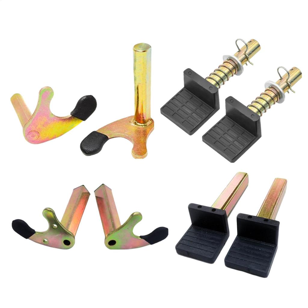 Крюки для парковочной подставки мотоцикла U / L-образные крепления для мотоциклетной подставки-паддока Опорная рама Маятниковый рычаг Катушка Слайдер Подъемная подставка