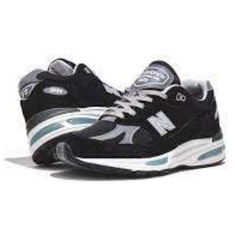 New Balance 991v2 Черные кроссовки унисекс «Сделано в Англии», серые U991BK2