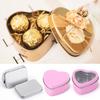 2pcs New Metal Box Candle Jars Cosmetic Container Aluminum Tin Jar Refillable Bottles Tea Cans