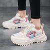 Обувь женская осенняя корейская версия Ins Dad Shoes женская студенческая спортивная обувь для бега женская универсальная белая обувь