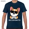 Верх футболки мужские incorgnito Кавайные Надписи Короткая мужская футболка хлопковая футболка мужская летняя мода футболка европейский размер