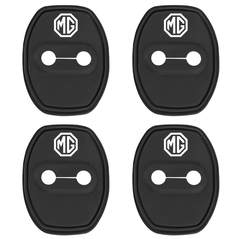 Car Styling 3D Car Door Lock Cover Protective Decoration Sticker For Morris Garages MG Motors 3SW GS MG5 MG3 MG4 MG6 MG7 HECTOR