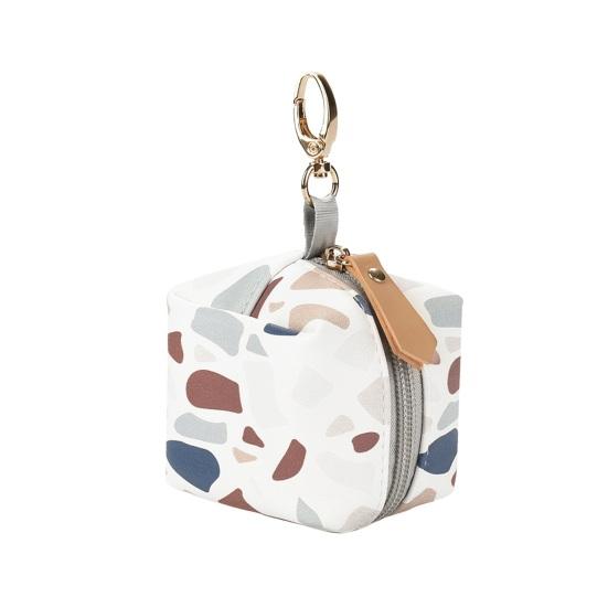 Водонепроницаемый чехол для пустышки, сумка для хранения детских пустышек, вмещает 2 пустышки, портативный чехол для пустышки с клипсой для коляски, рюкзака, ремня