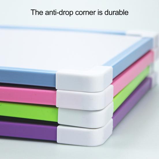 Набор магнитных досок с подвесным тросом и рамкой из ПВХ, гладкая поверхность для письма