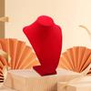 Durable Necklace Display Bust Home Decoration Stable Fashion Pendant Holder Stand for Chain Choker