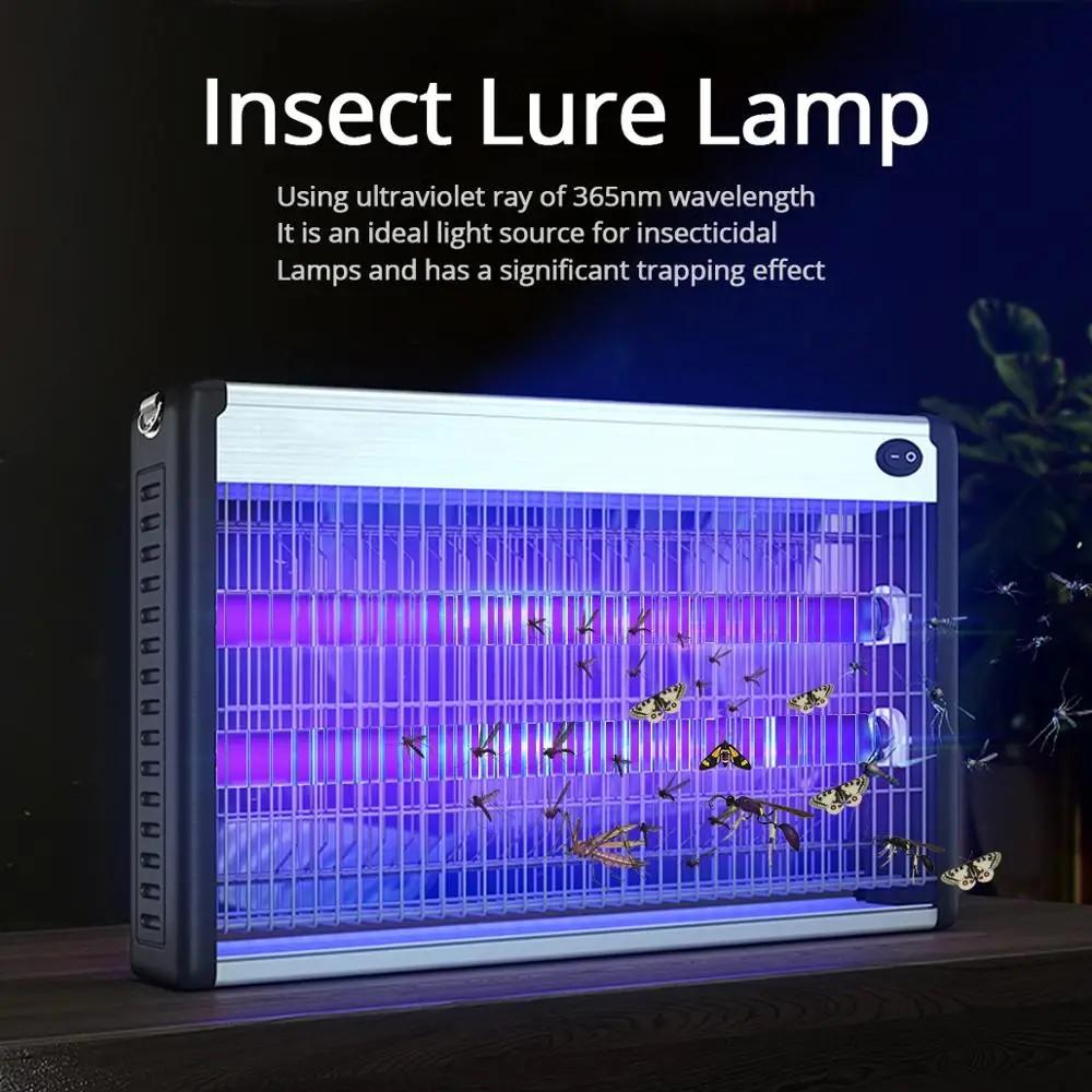 110V 220V Ultraviolet UV Lamp T5 BlackLight Blue 365nm Quartz Light 6W 8W Fluorescent Money Detection Lamp Violet Party DJ Decor