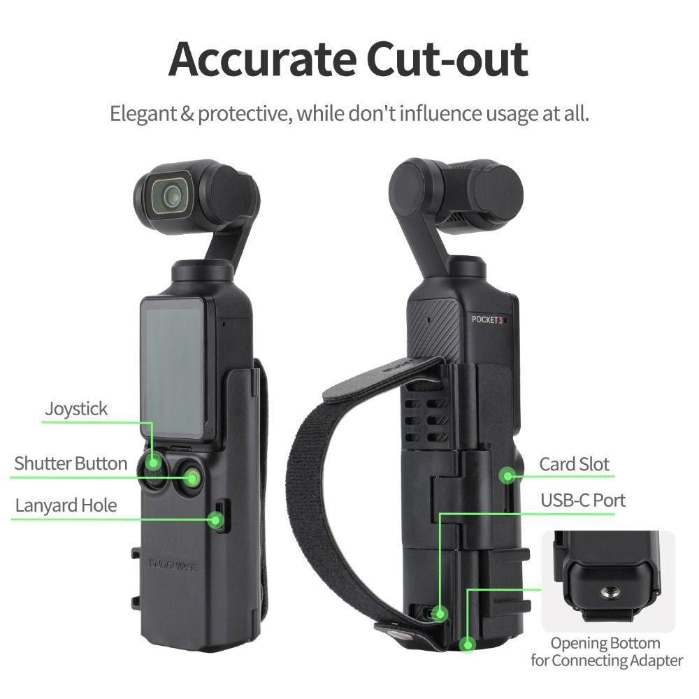 Расширение рамки расширения ручка шнурок новый ремешок защитный чехол для DJI Osmo Pocket 3