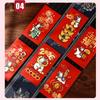 6Pcs/Set Paper Craft 2026 Horse Year Red Envelope Cartoon 2026 Horse Year Red Pocket  Lunar New Year