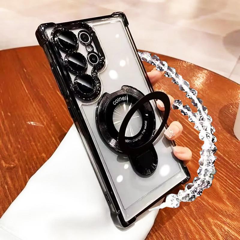 Новый магнитный держатель Magsafe чехол-браслет для Infinix Note 50 40 Note50 50X 50S Hot 50 40 Pro Plus Pro+ 50i 40i противоударный чехол