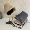 Imitation Cashmere Knitted Rear Opening Loli Hat Lady Autumn and Winter Warm Ear Protection Fashion Sweet Fisherman Hat Tide