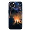 Черный чехол из ТПУ для Motorola Edge 20 Lite Pro 2021 S Moto E20 E30 E40 E7 4G G 5G Plus ночное звездное небо