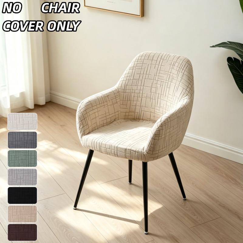 Elastic High Arm Chair Covers All-inclusive Washable Dining Chair Slipcover Removable Armchair Case for Home Hotel Wedding Party