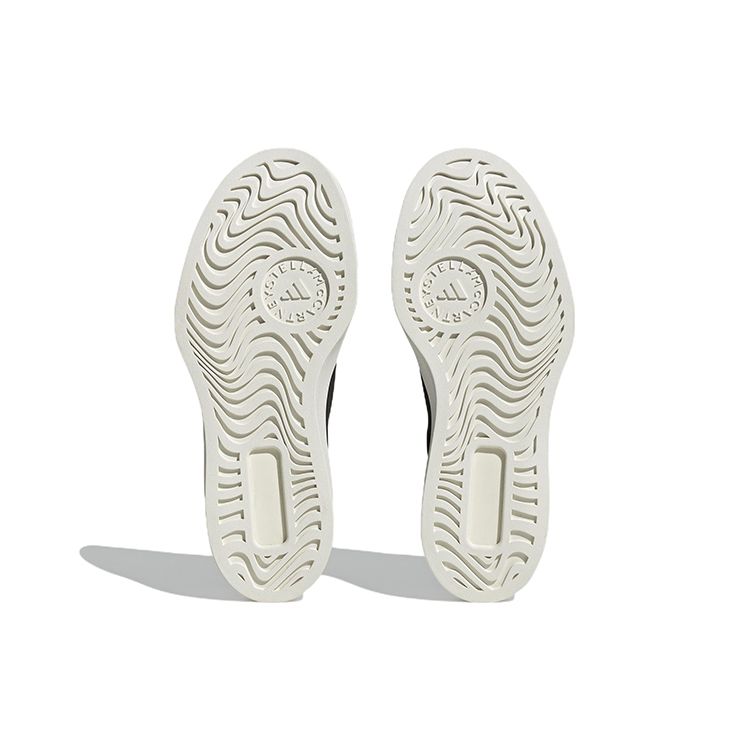 Stella McCartney x adidas Court Core Black Мужские кроссовки Молочно-белый HP5702