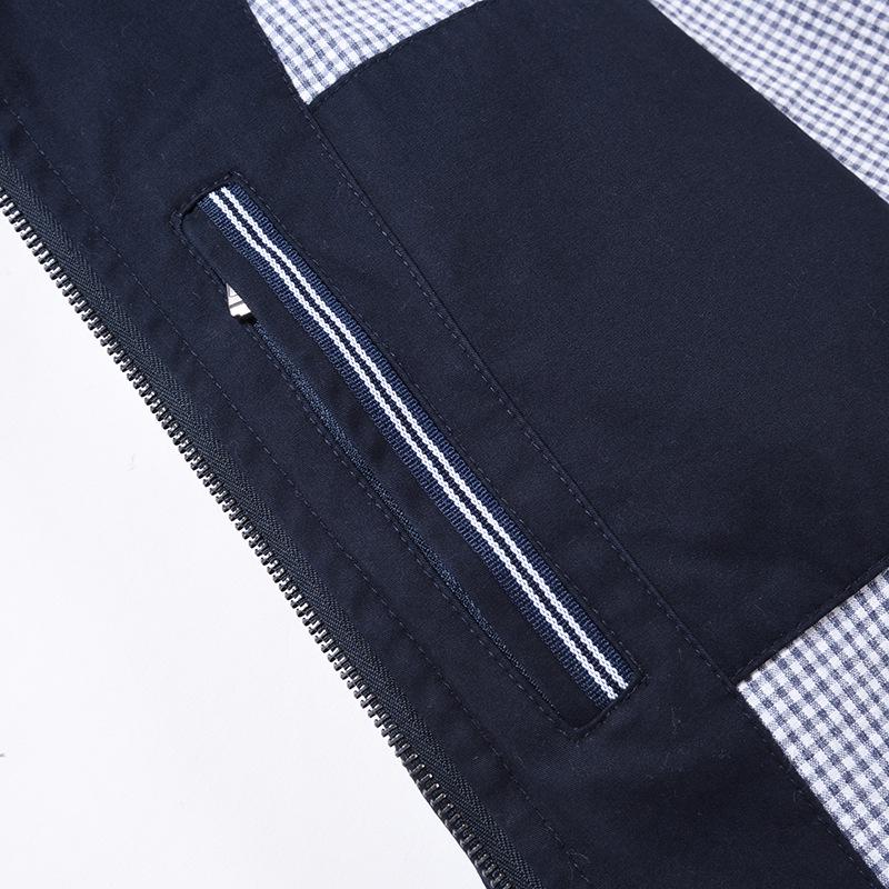 Мужская куртка Leadino Nautica с бейсбольным воротником: Удобная, Универсальная, Повседневная Верхняя Одежда Большого Размера для Весны и Осени