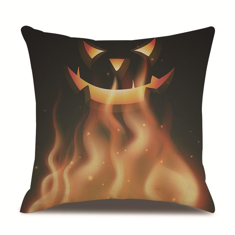 Хэллоуин Льняная Наволочка Наволочка с Принтом