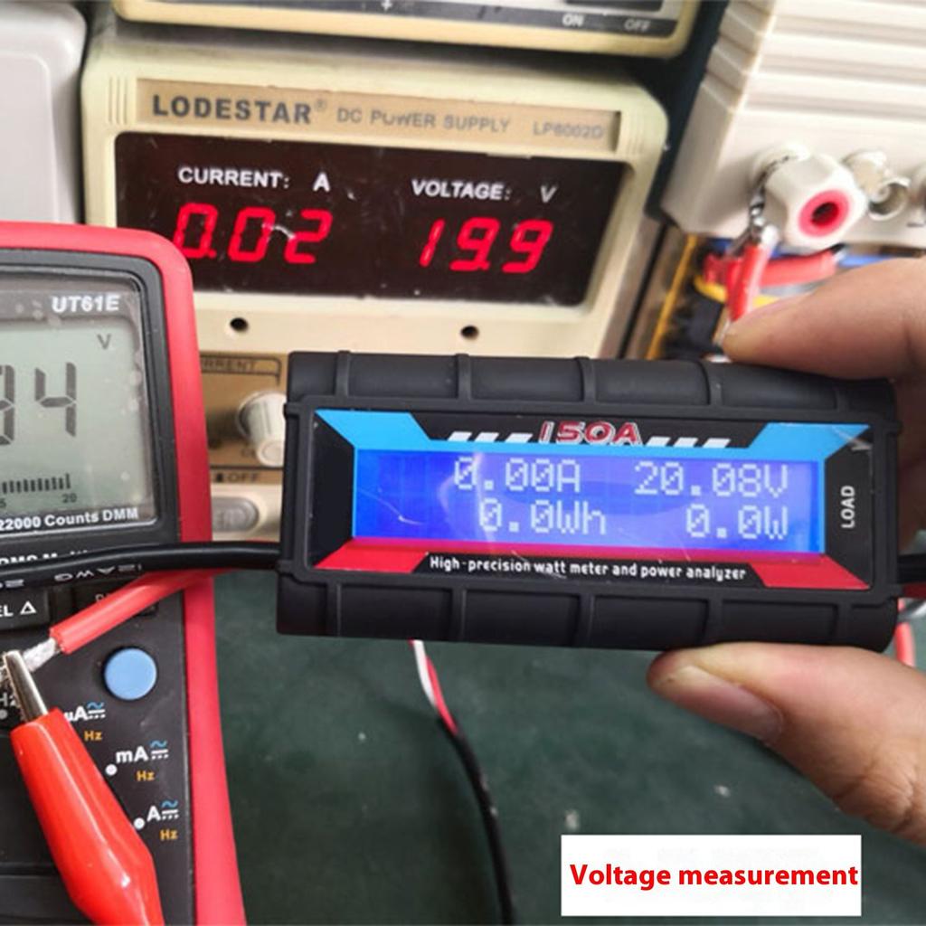 200A RC Измеритель мощности Анализатор тока с мониторингом напряжения в реальном времени и встроенным хранилищем данных для моделей с высоким током
