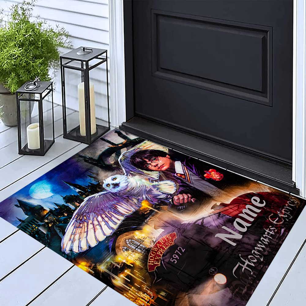 Warner Bros. Works (8) Customize your name rug, office chair cushion, home bedroom living room gift.