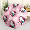 1 шт. Зонт с рисунком мороженого Hello Kitty с пластиковой ручкой, подходит для всех сезонов, для дома, путешествий, уличный зонт Sanlio695