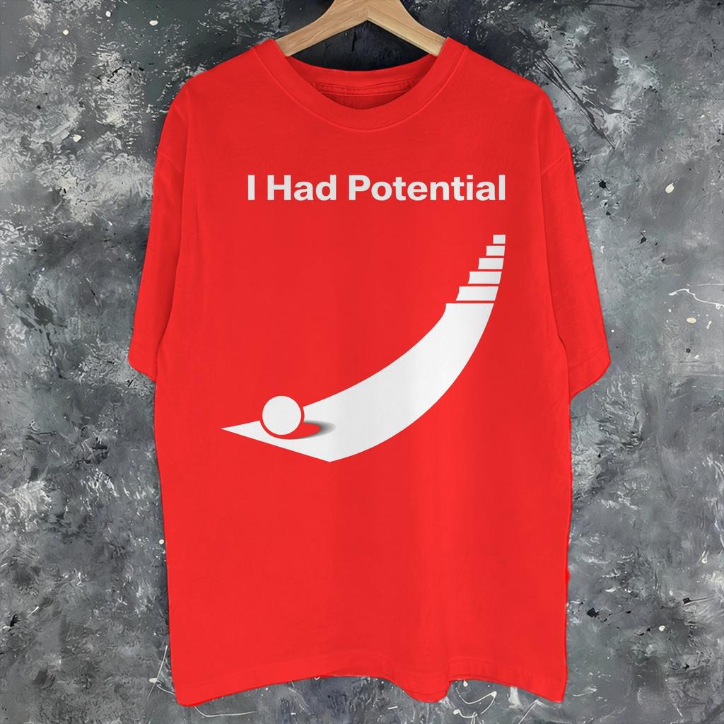Unisexs Unisexs Ihadpotential T Shirt 100 Cotton Graphic Print Tee Shirts Clothing Outfits