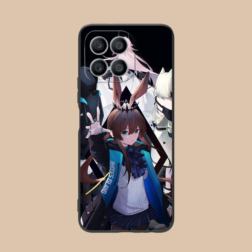 Чехол для мобильного телефона Arknights Amiya для Honor 90 80 70 60 50 30 20 10 9 8 7 Pro S SE Lite 5G Цветная печать Защитный Роскошный