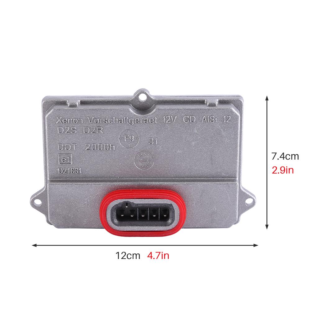 2x Xenon Headlight Ballast 5DV 008 290-00 Compatible for A4 Chrysler Ford Jaguar Mercedes-Benz MayBach Nissan Opel Land Rover