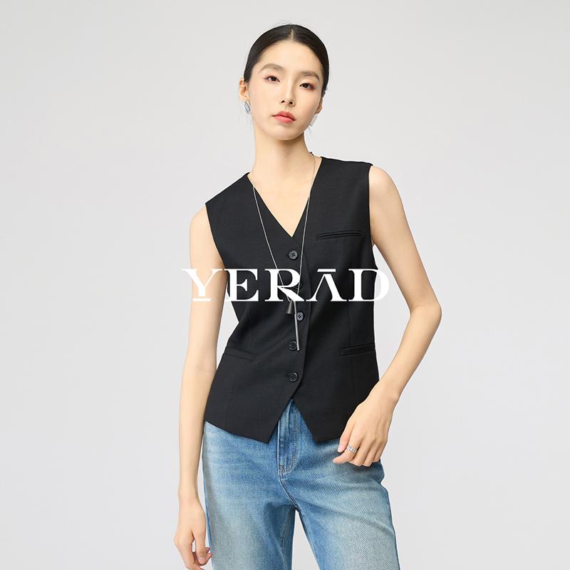 Linen Retro Single-Breasted Suit Vest